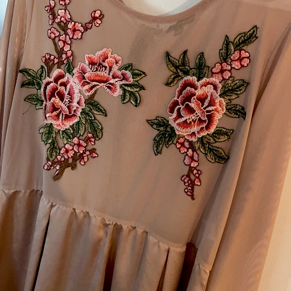 Floral Sheer Romper